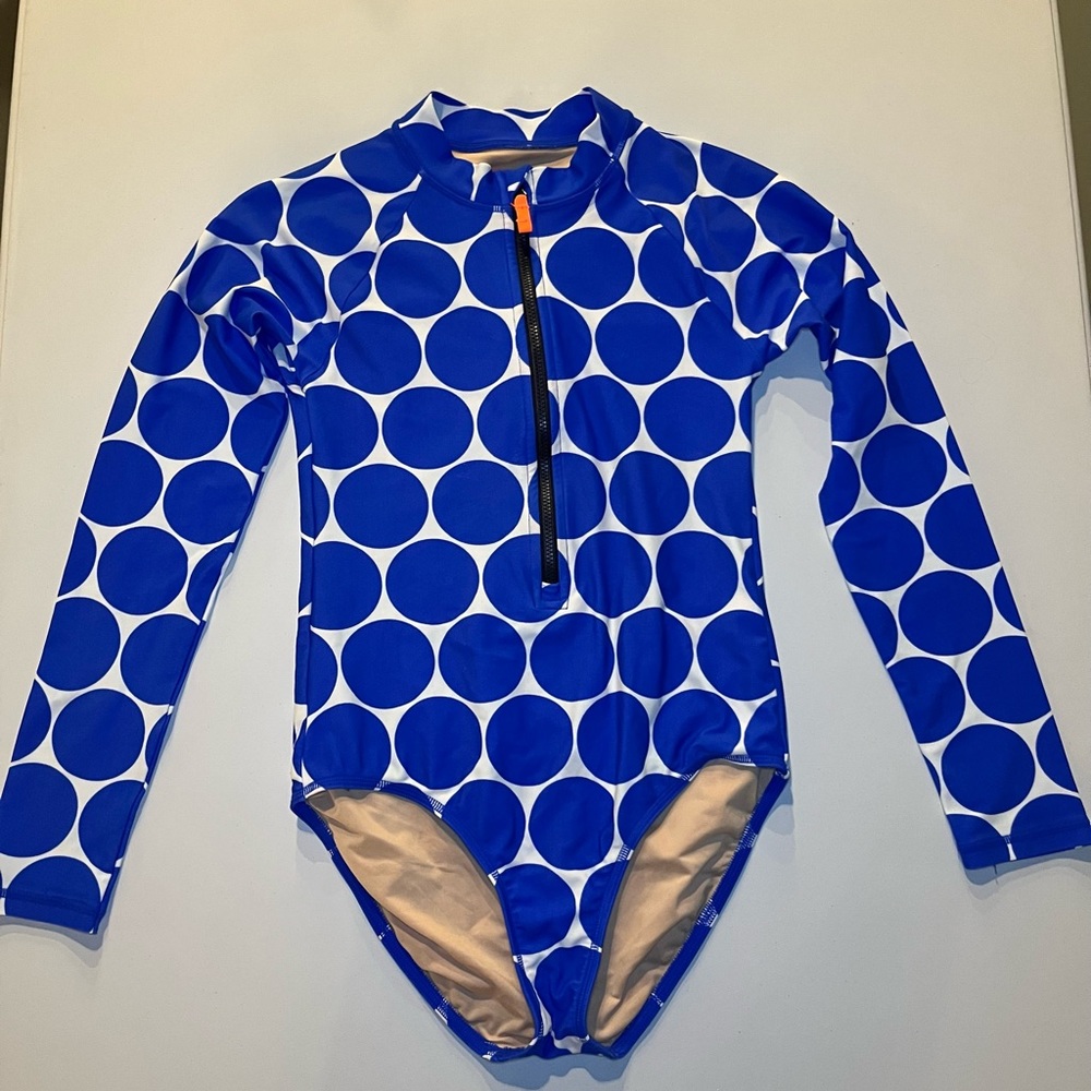 Crewcuts girls rashguard, size 12 with spf 50 protection